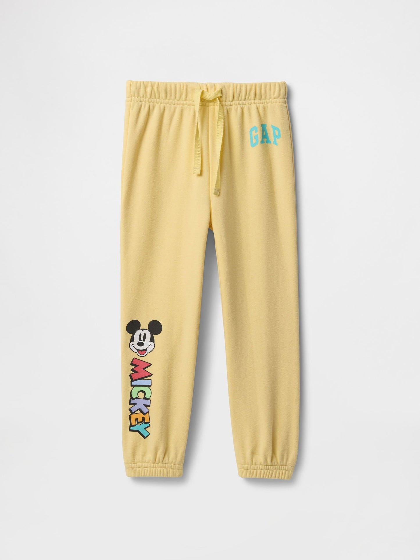 Sarı Gap Logo Fransız Havlu Kumaş Pull-On Jogger Eşofman Altı