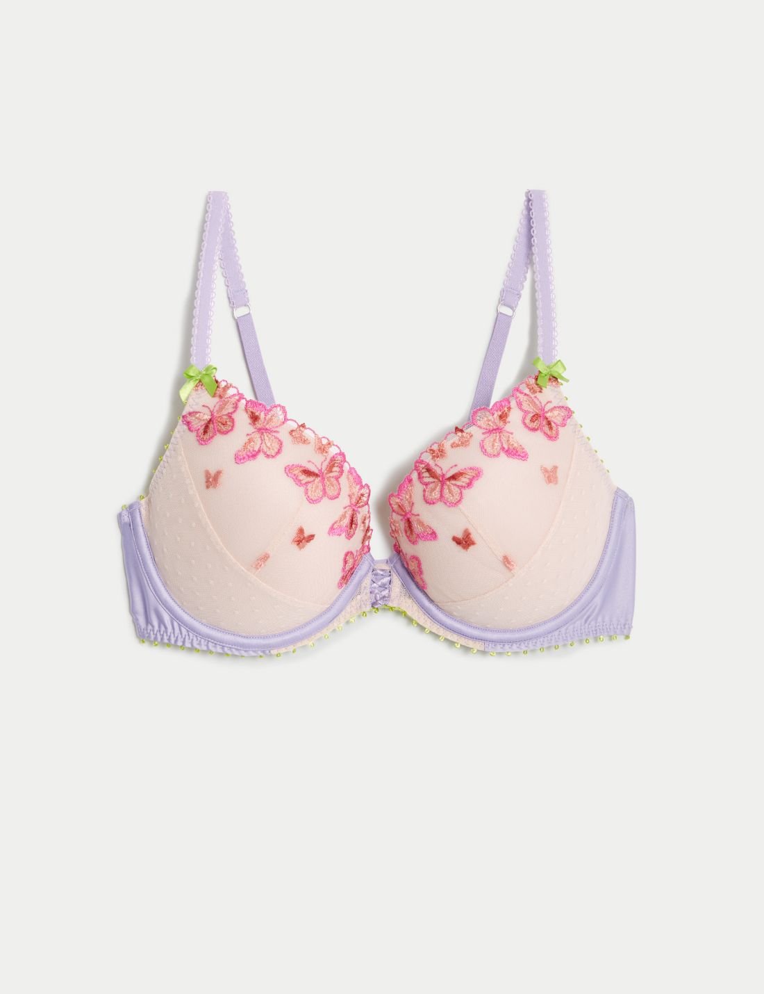 Aurelia Işleme Detaylı Destekli Push Up Sütyen