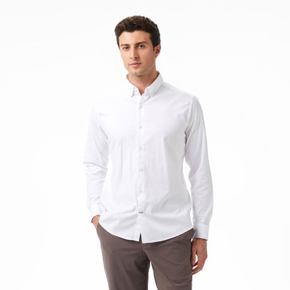 Nautica Erkek Beyaz Slim Fit Gömlek