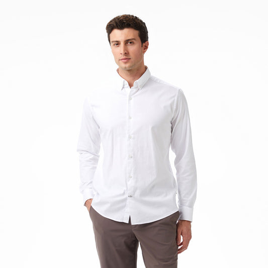 Nautica Erkek Beyaz Slim Fit Gömlek