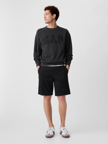 Siyah Essential Khaki Şort