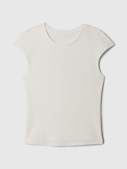 Kırık Beyaz Modern T-shirt