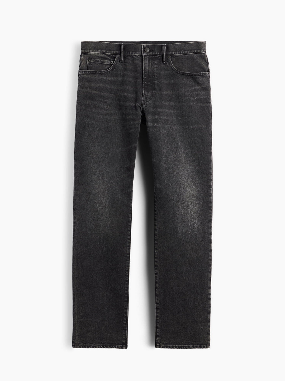 Siyah Straight Jean Pantolon
