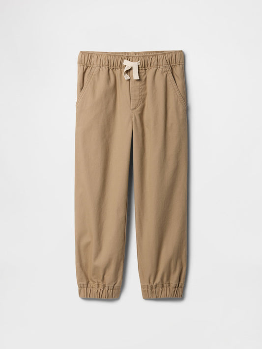 Kahverengi Relaxed Pull-on Jogger Pantolon