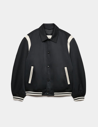 Saten Dolgulu Bomber Ceket