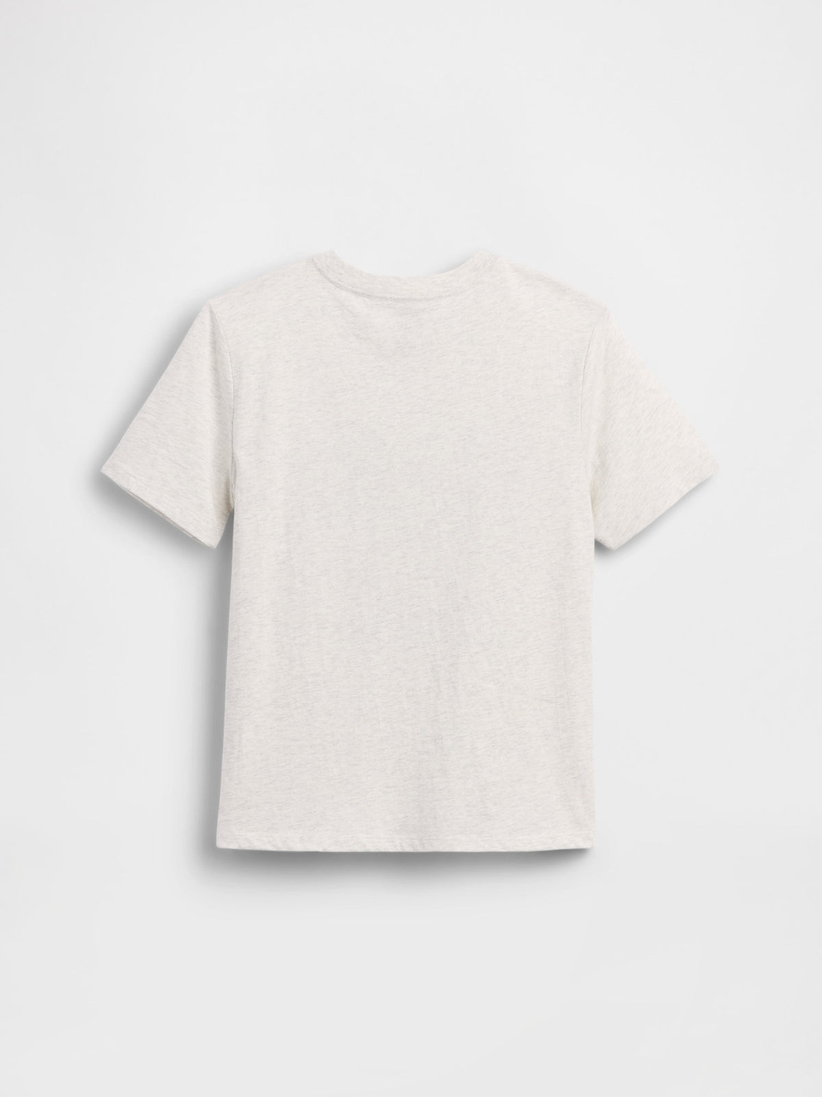Kırık Beyaz Grafik Baskılı T-shirt