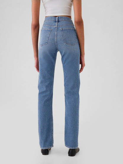 Mavi High Rise '90s Straight Jean Pantolon
