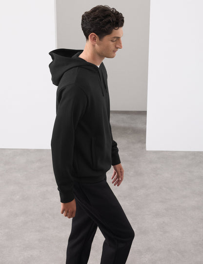 Modal Karışımlı Kapüşonlu Sweatshirt