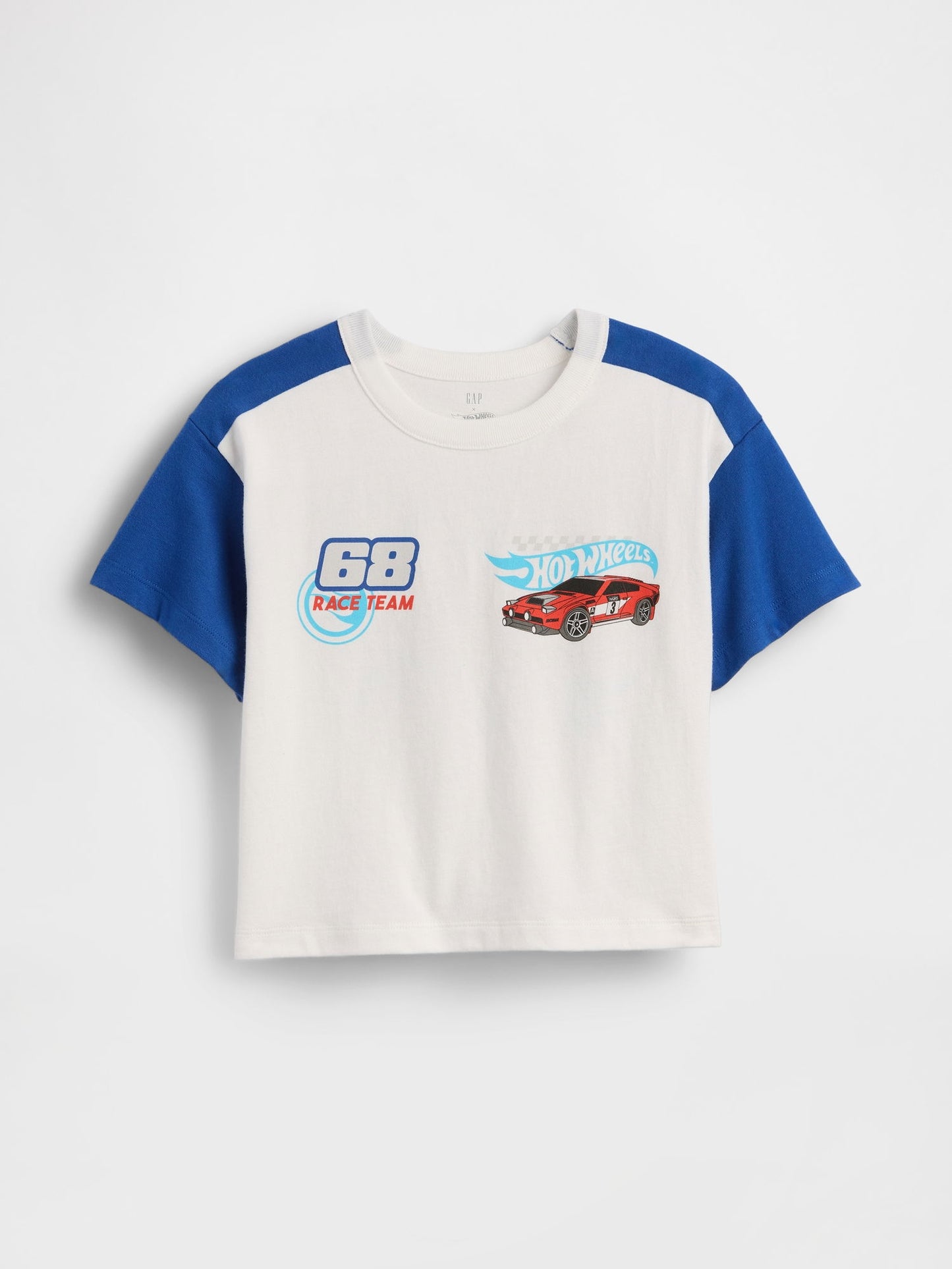 Beyaz Hot Wheels Grafik Logo T-shirt