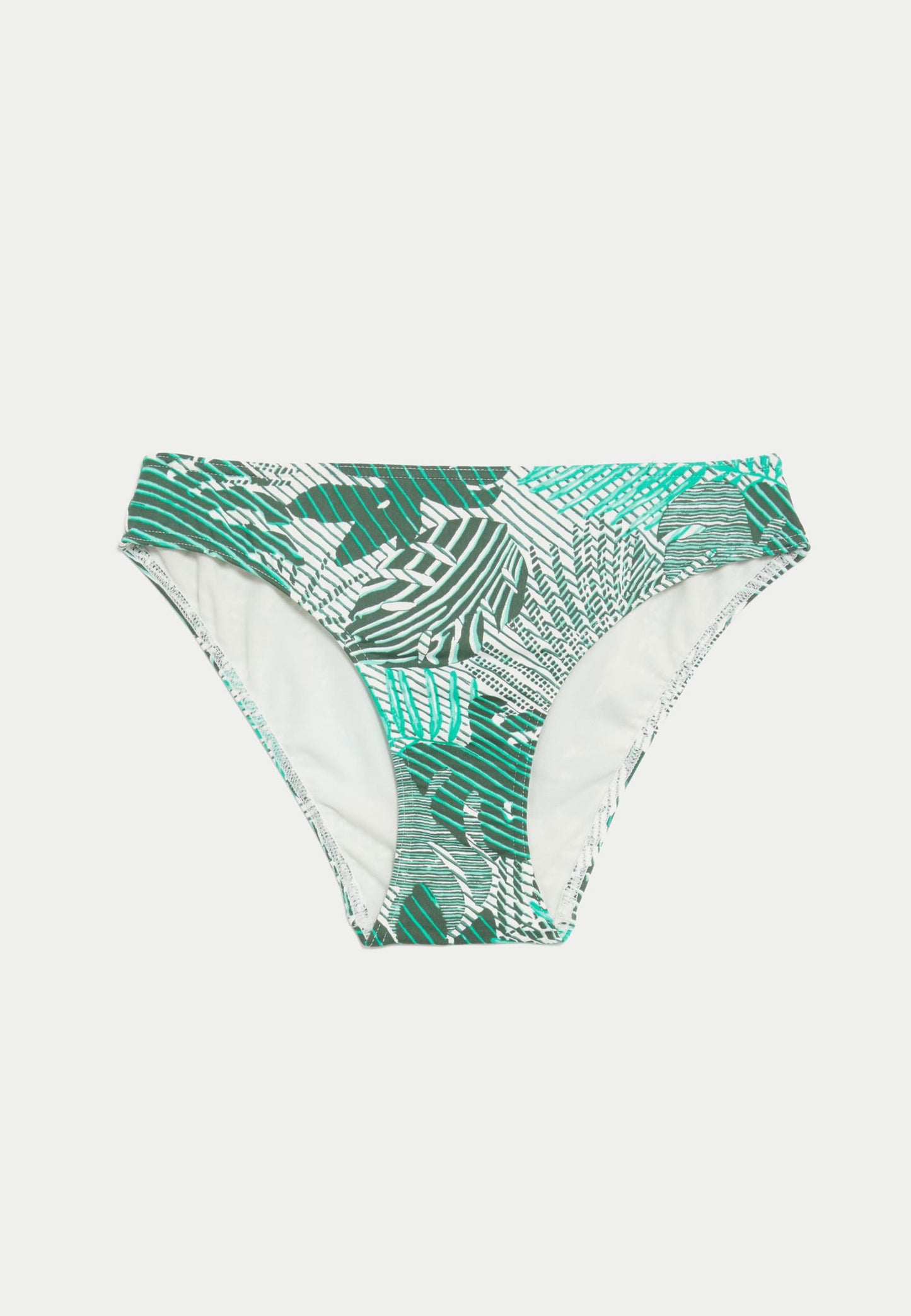 Yüksek Bel Desenli Bikini Altı