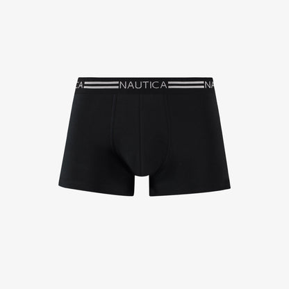 Nautica Erkek Siyah Standart Fit 3'lü Boxer