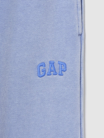 Açık Mavi Fransız Havlu Kumaş 1969 Logo Baggy Eşofman Altı