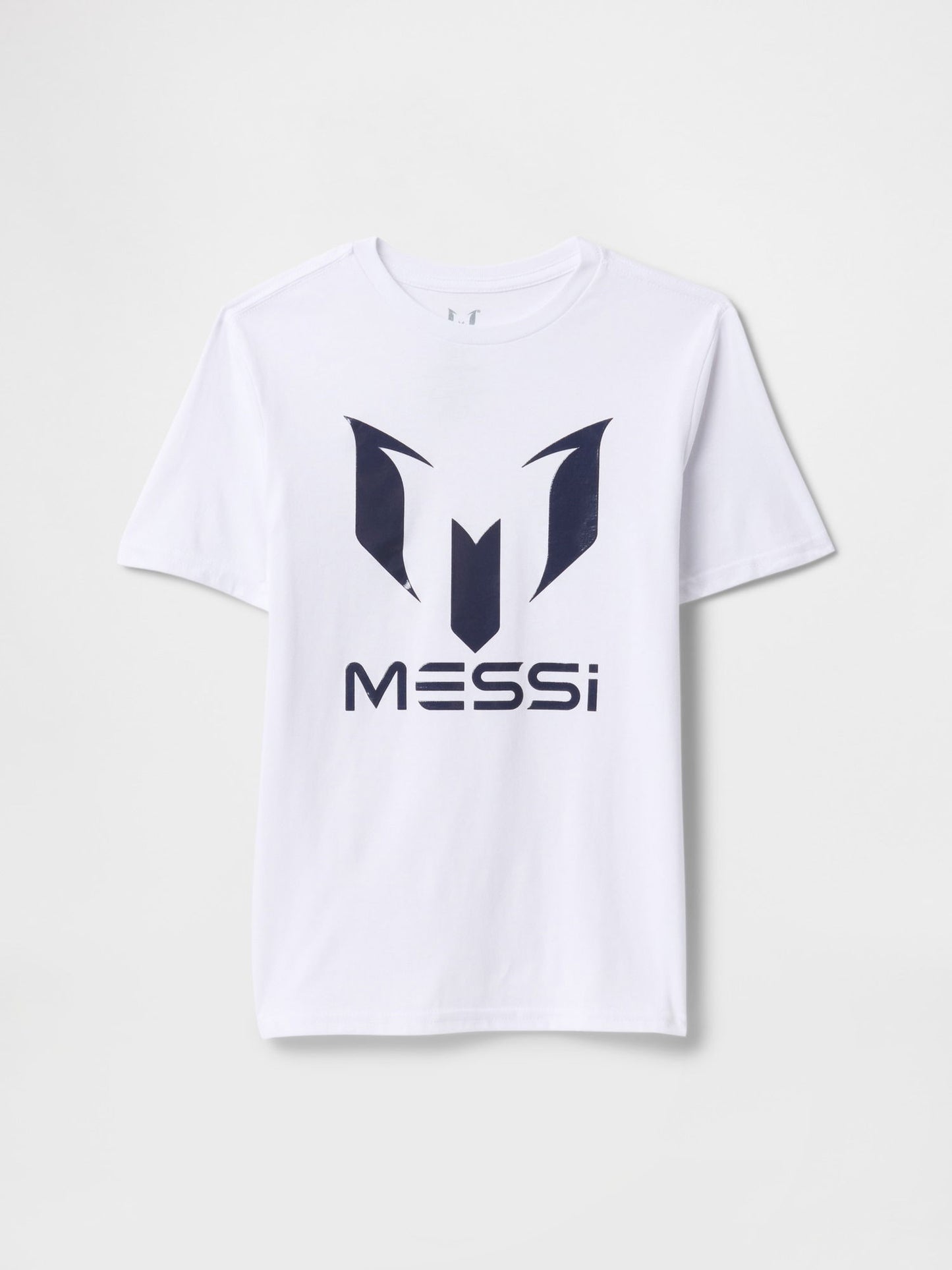 Beyaz Messi Grafik T-shirt
