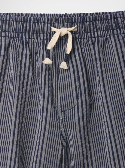 Lacivert Relaxed Pull-on Şort