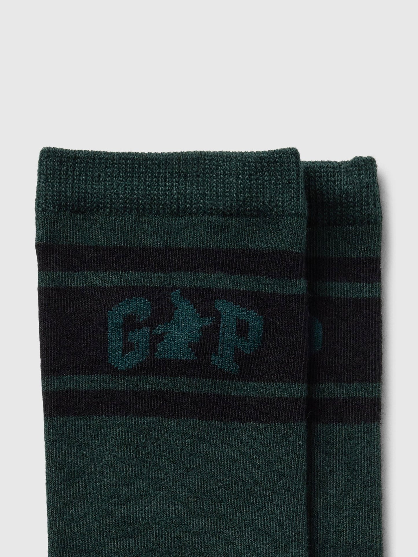 Koyu Yeşil Wicked Gap Logo Crew Çorap