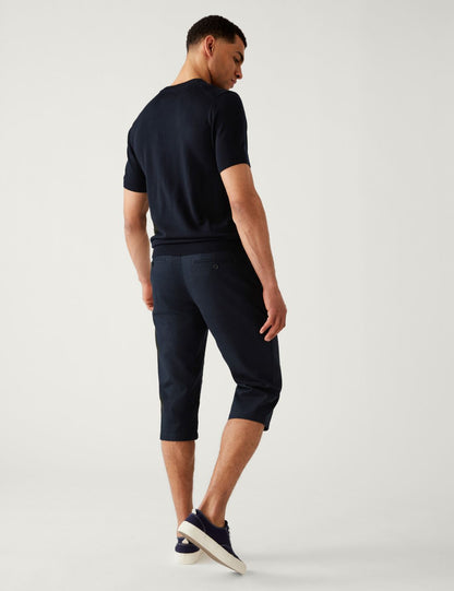 Regular Fit Keten Şort