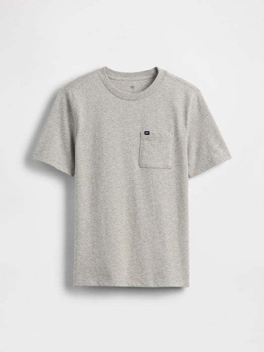 Gri Pocket T-shirt