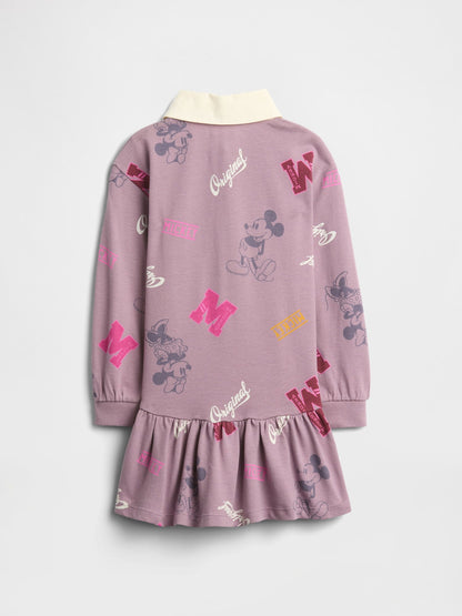 Lila Gap × Disney Rugby Elbise