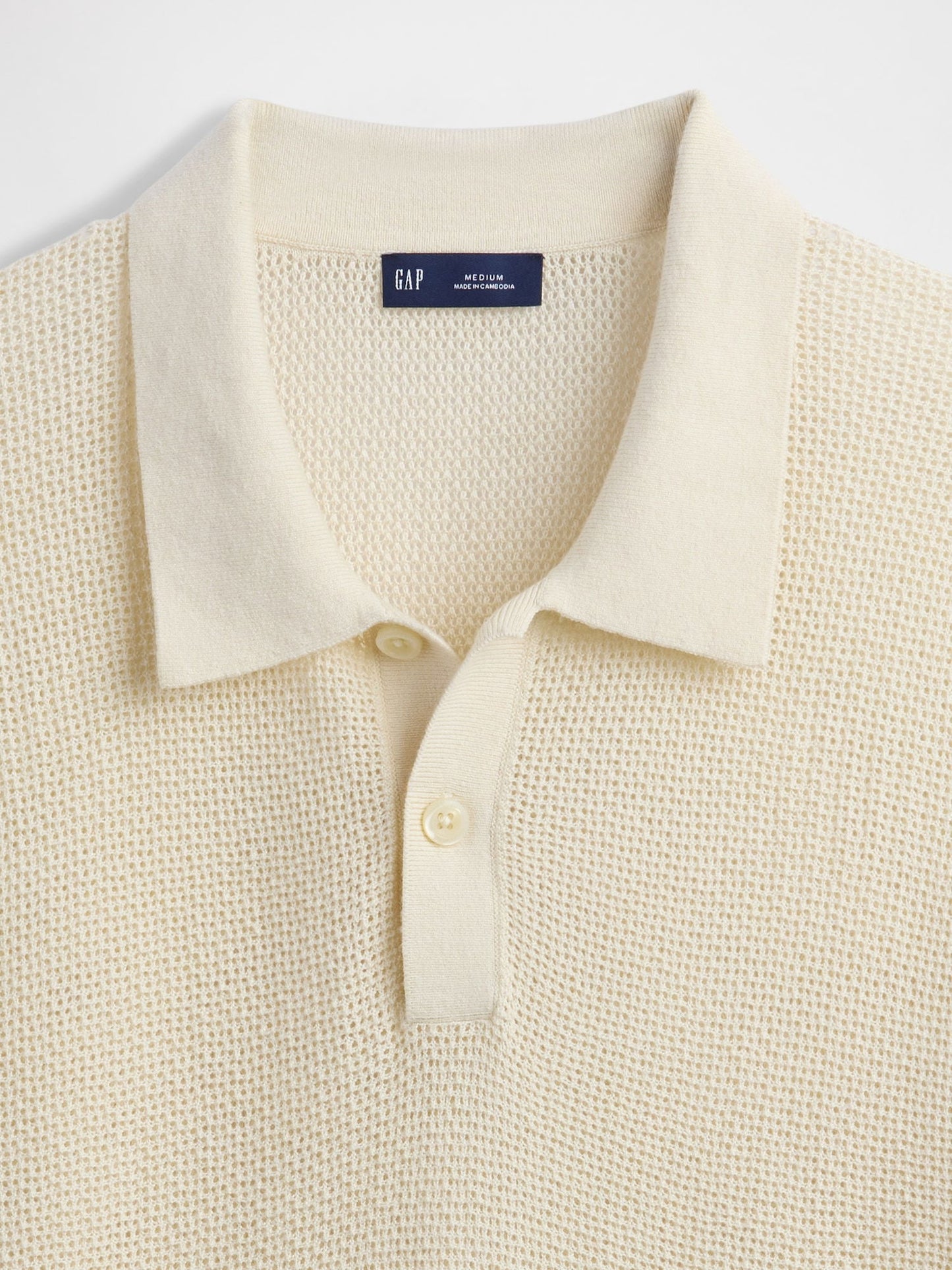 Açık Kahverengi Dokulu Kroşe Polo T-shirt