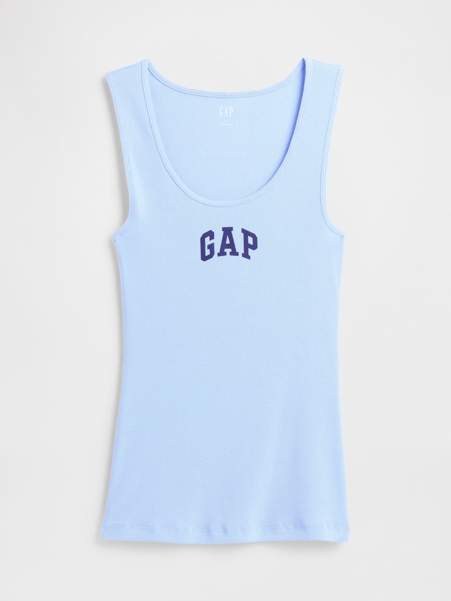 Açık Mavi Gap Logo Ribbed Atlet