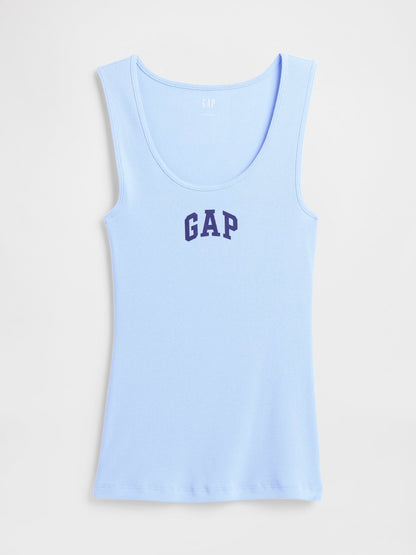 Açık Mavi Gap Logo Ribbed Atlet