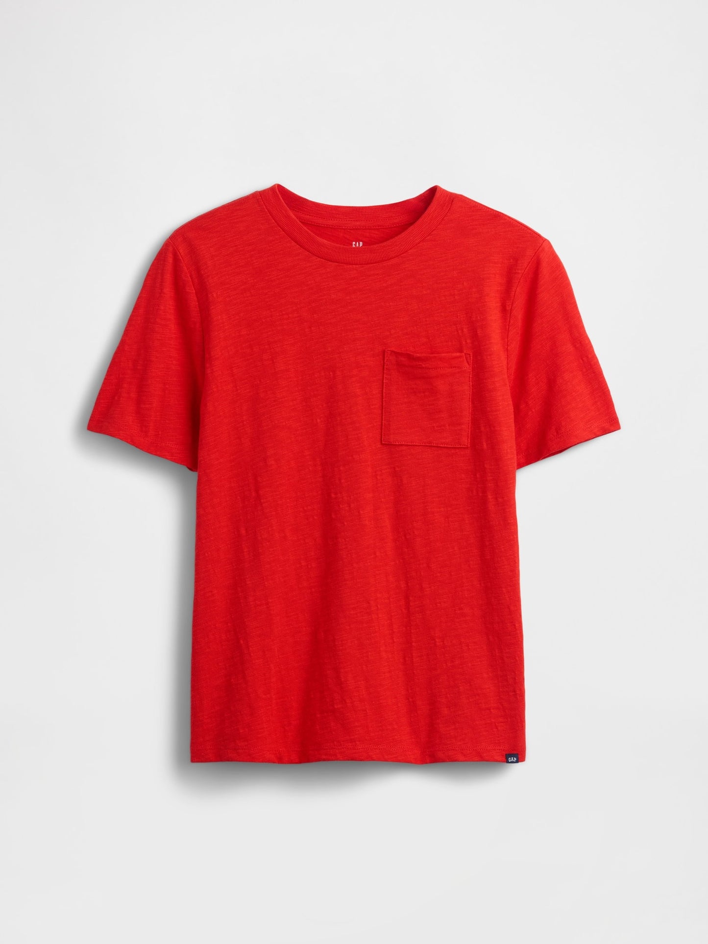 Kırmızı Kids Pocket T-shirt