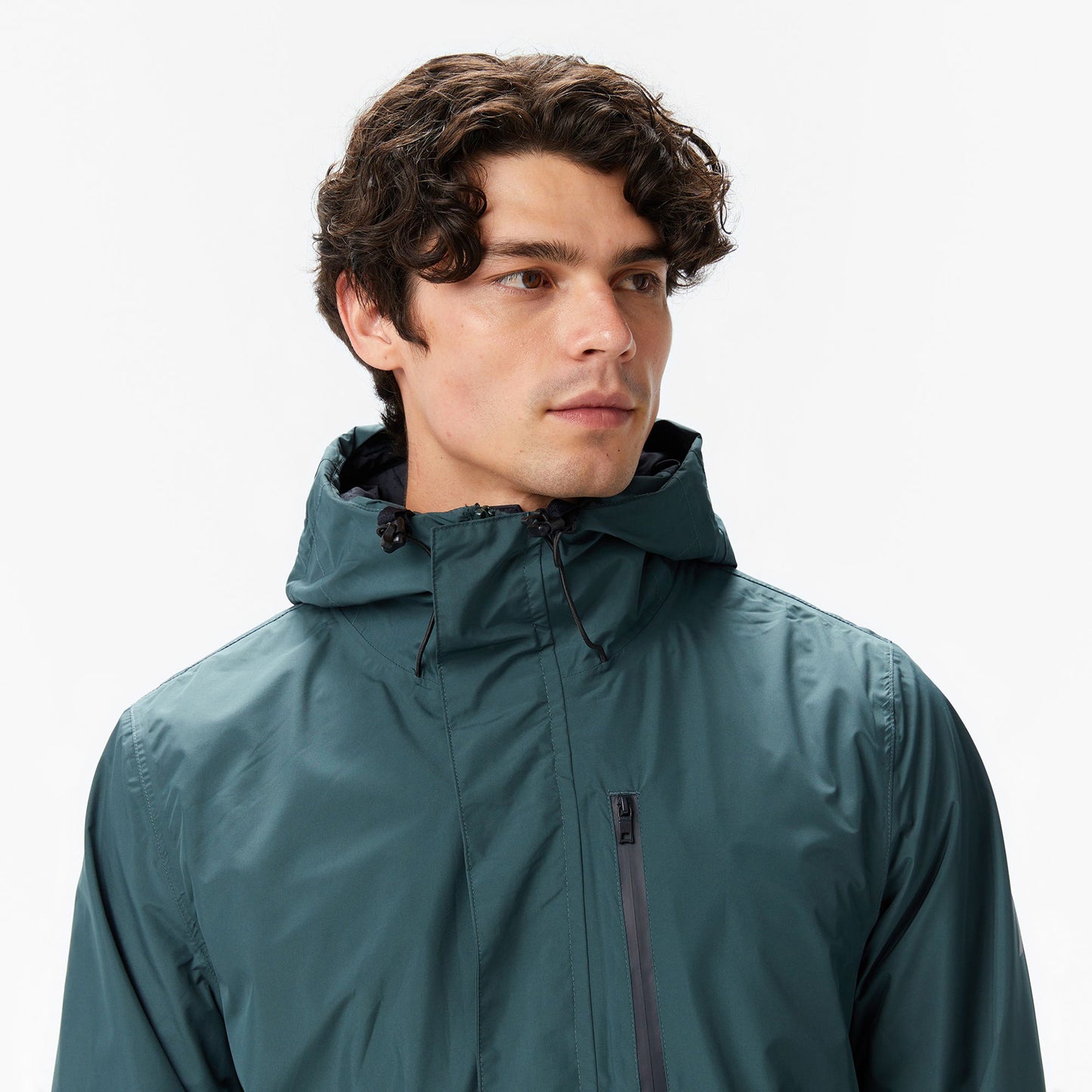 Nautica Erkek Yeşil Regular Fit Rain Breaker Yağmurluk