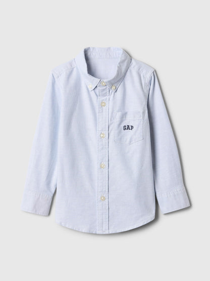 Açık Mavi Gap Logo Oxford Gömlek