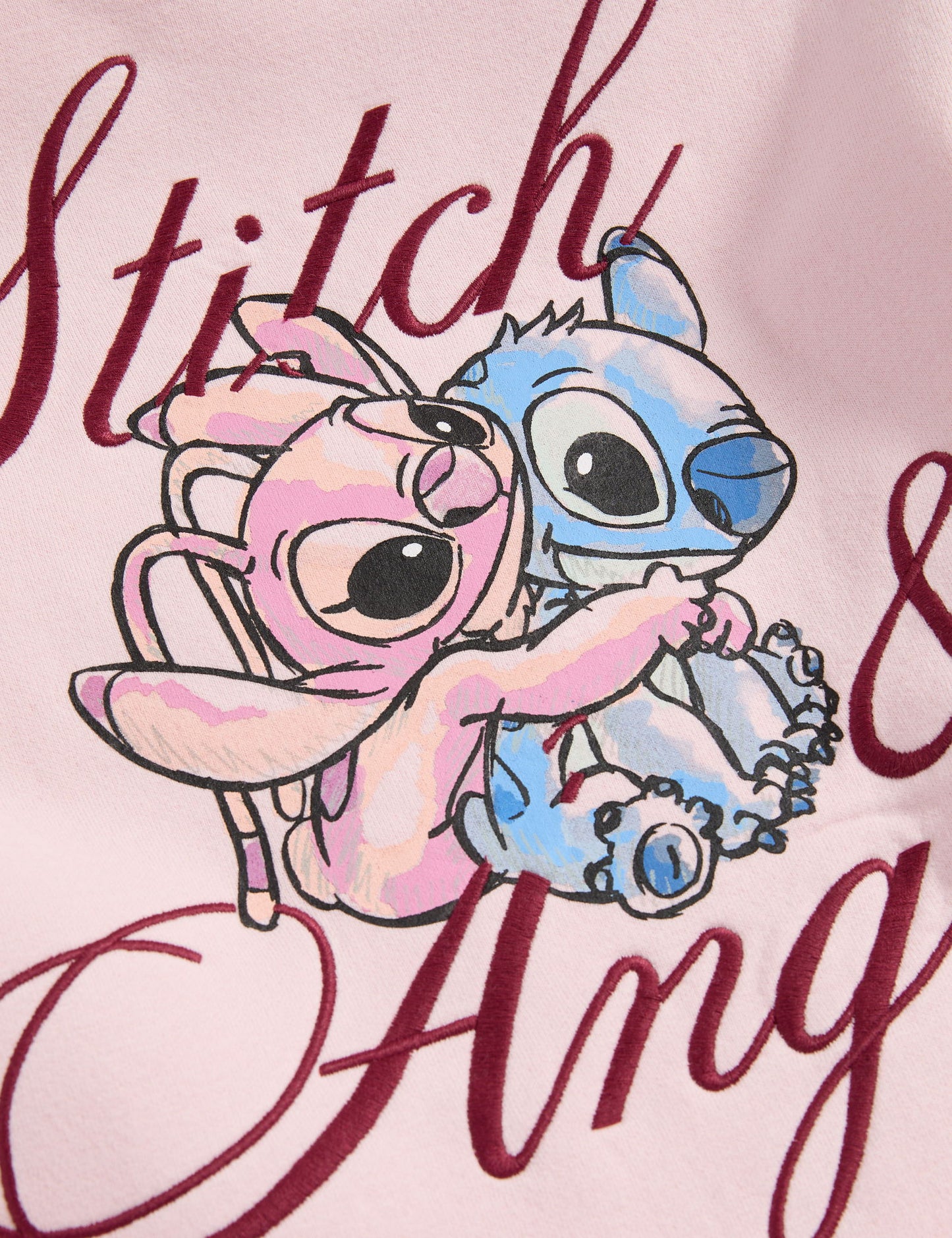 Pamuk Karışımlı Lilo & Stitch Sweatshirt (2-16 Yaş)