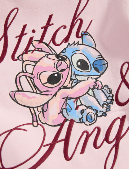 Pamuk Karışımlı Lilo & Stitch Sweatshirt (2-16 Yaş)