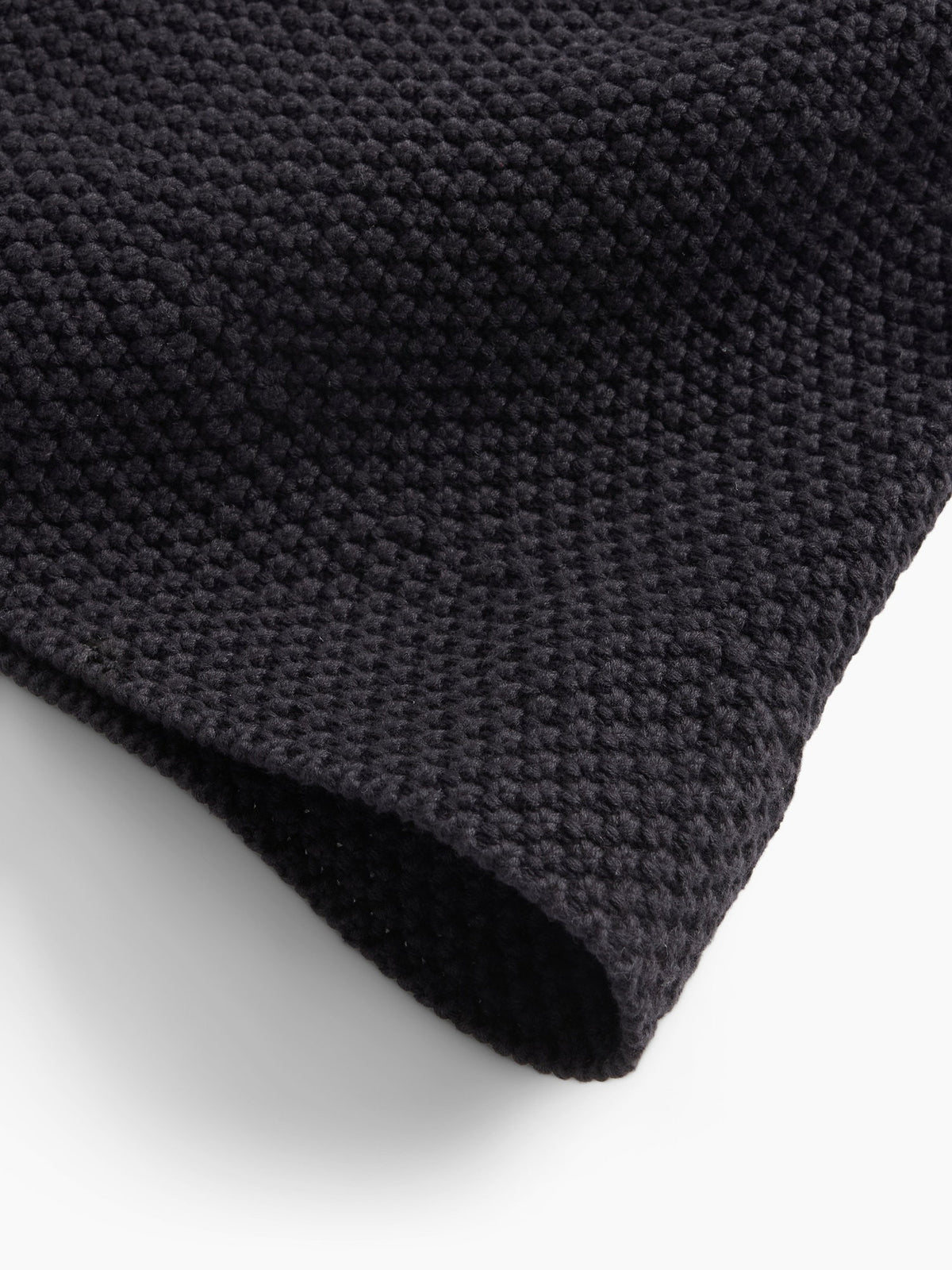 Siyah Knit Bucket Şapka