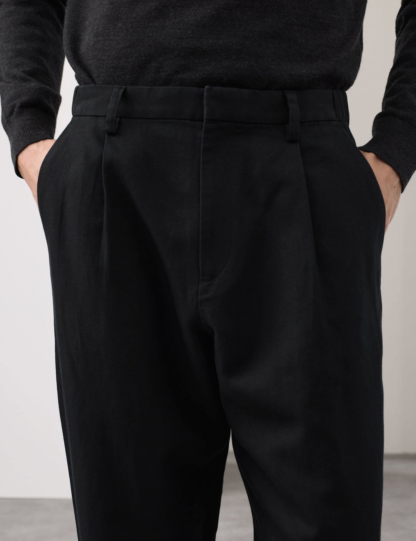 Keten Karışımlı Pantolon
