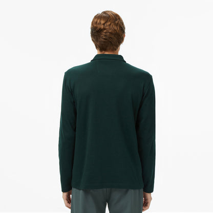 Nautica Erkek Yeşil Classic Fit Uzun Kollu Polo Yaka T-shirt