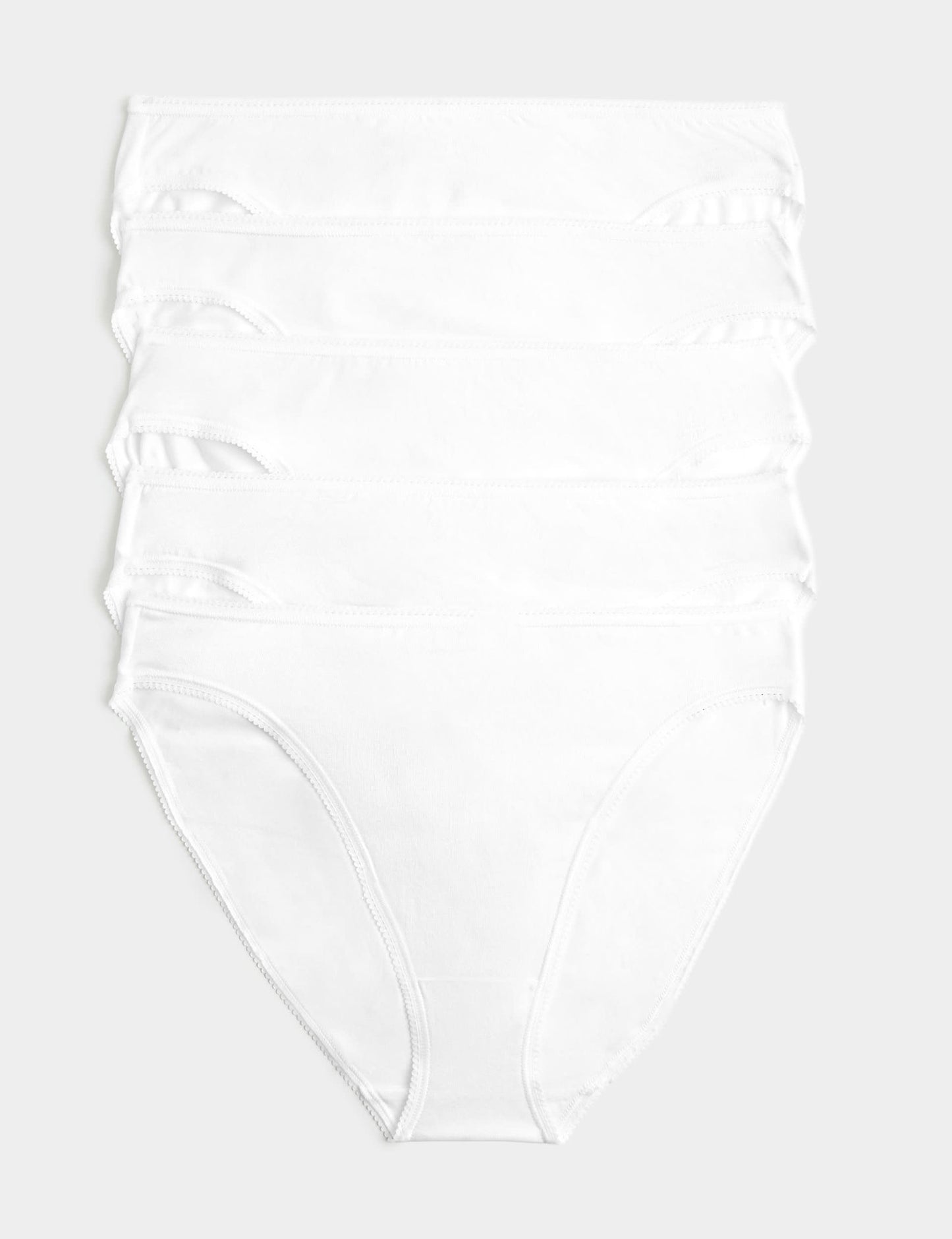 5'li Cotton Lycra® High Leg Külot Seti