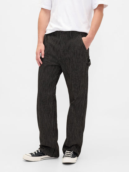 Siyah Gap × Disney Tim Burton’s The Nightmare Before Christmas '90s Loose Jean Pantolon
