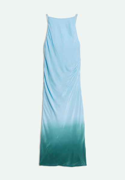 Ombre Maxi Slip Elbise