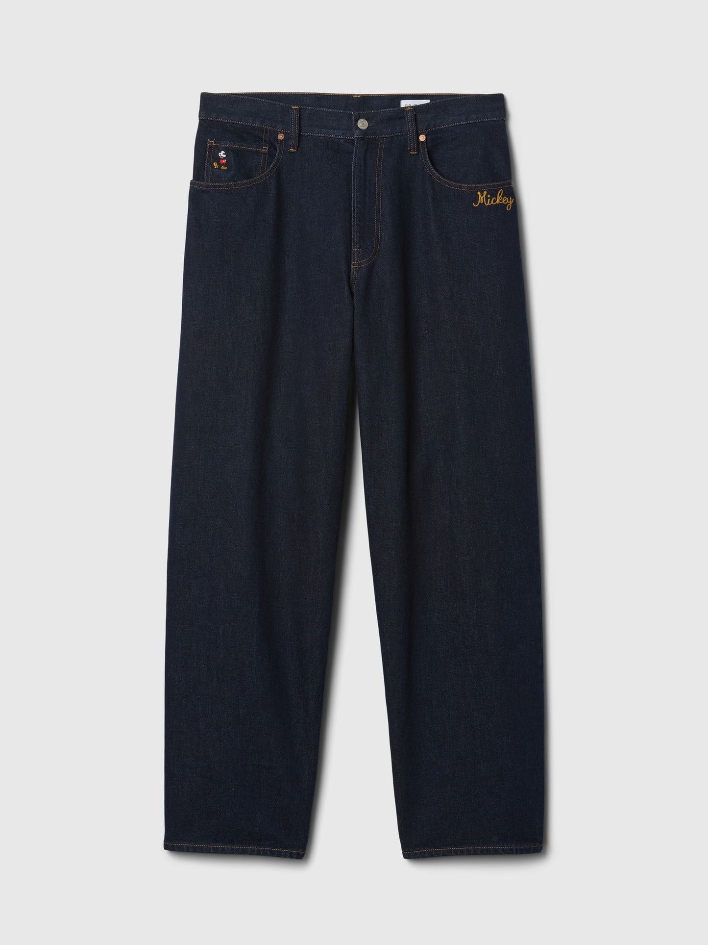 Lacivert Gap × Disney Extra Baggy Jean Pantolon