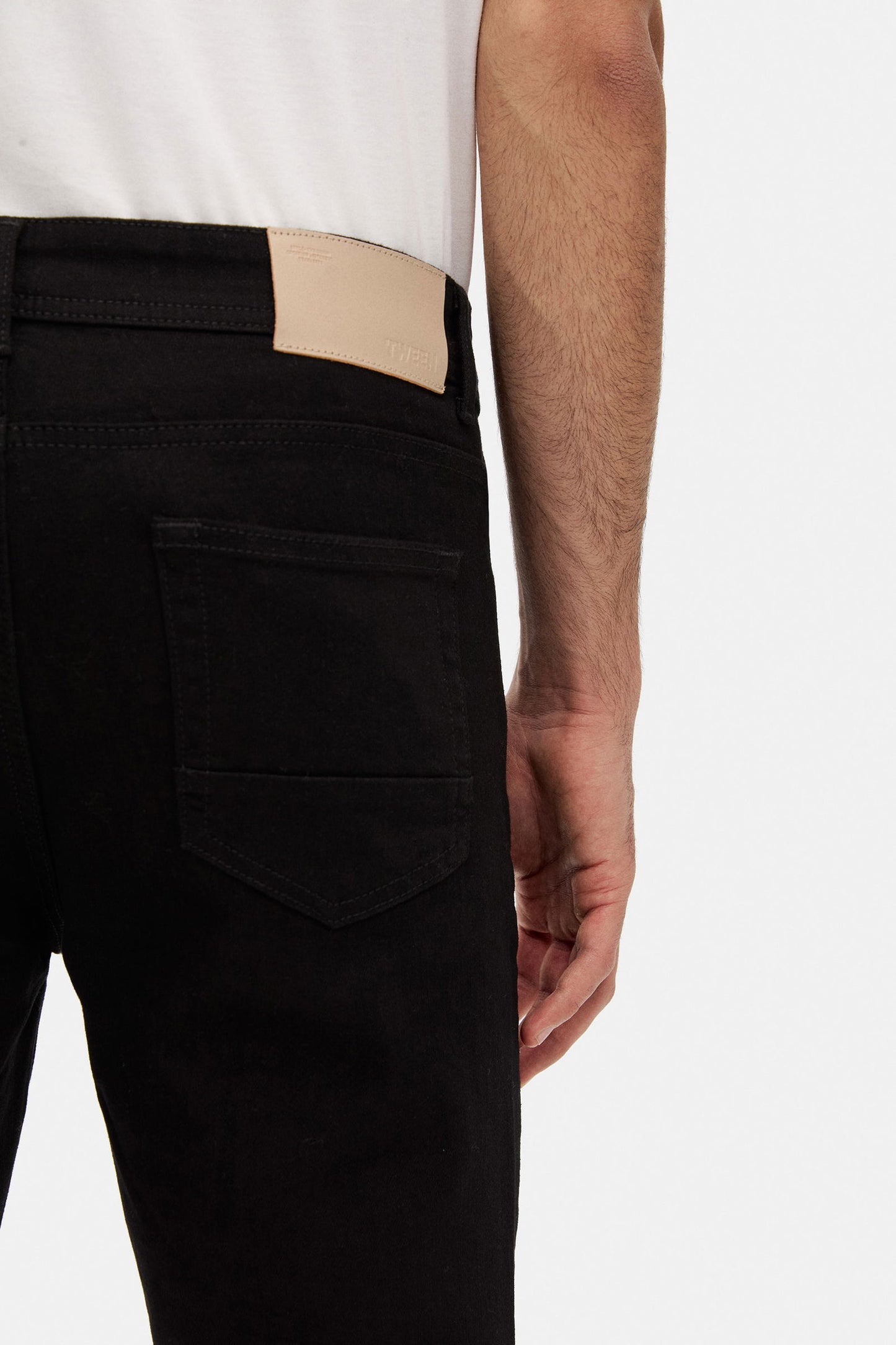 Tween Super Slim Fit Siyah Denim Pantolon