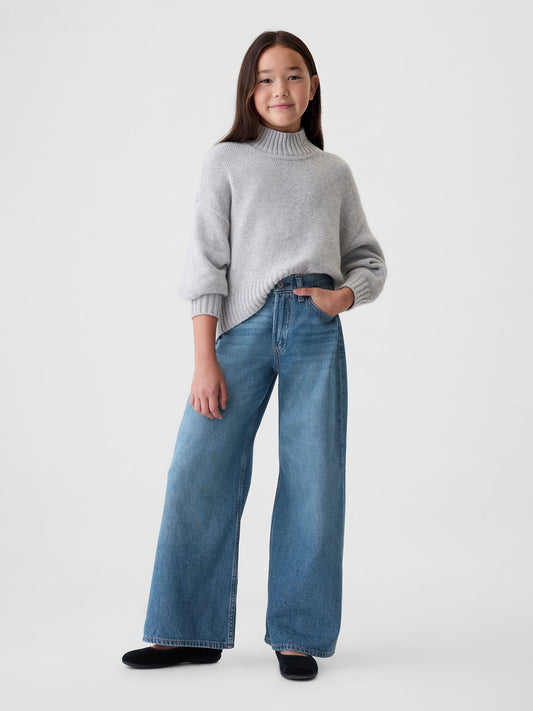 Mavi Mid Rise Baggy Jean Pantolon