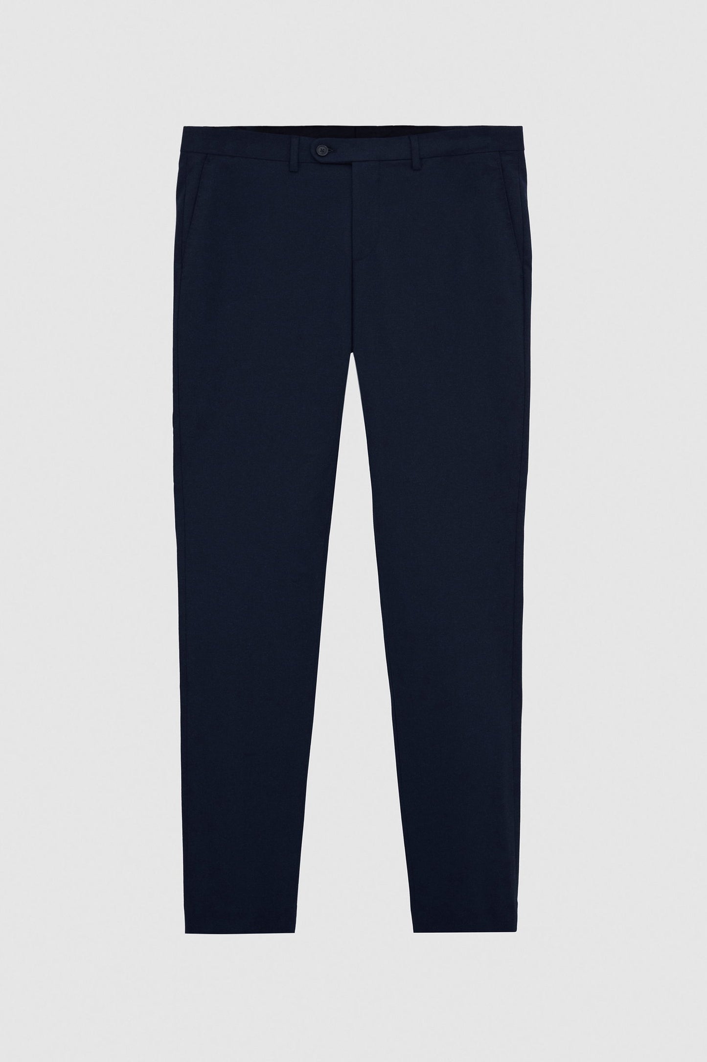 Tween Slim Fit Lacivert Düz Yünlü Bi Stretch Takim Elbise