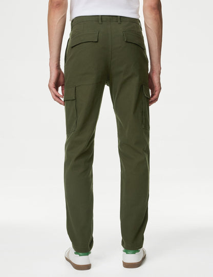 Tapered Fit Kargo Pantolon
