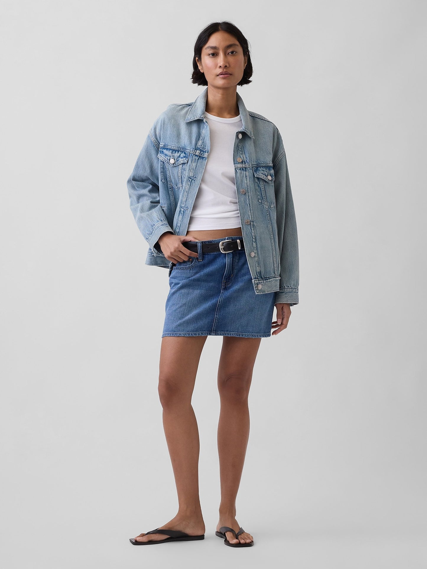 Mavi Denim Mini Etek