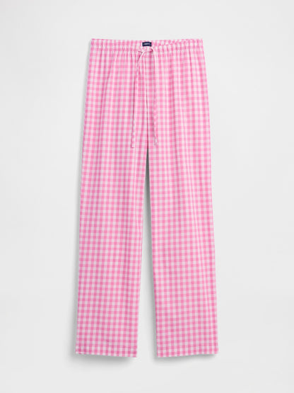 Açık Pembe Poplin Pijama Altı