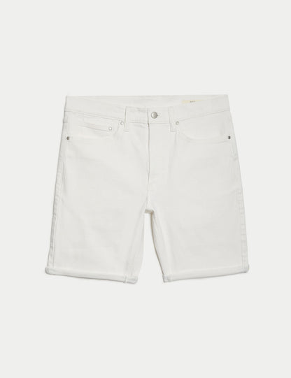 Regular Fit Denim Şort