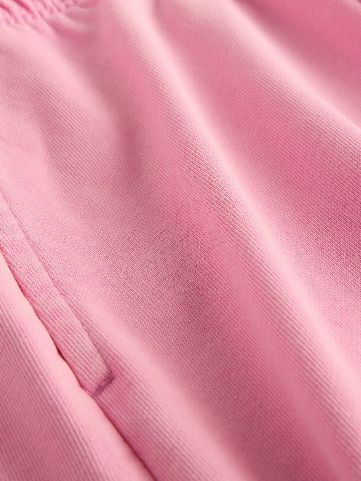 Açık Pembe Heavyweight Havlu Kumaş Şort
