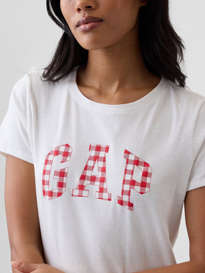 Beyaz Gap Logo T-shirt