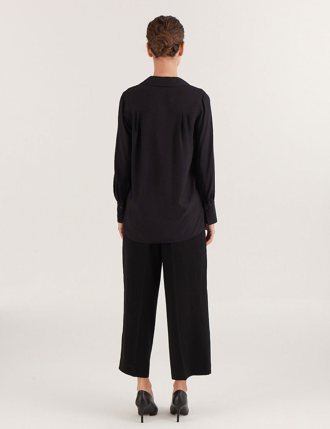 Relaxed Fit Uzun Kollu Popover Bluz