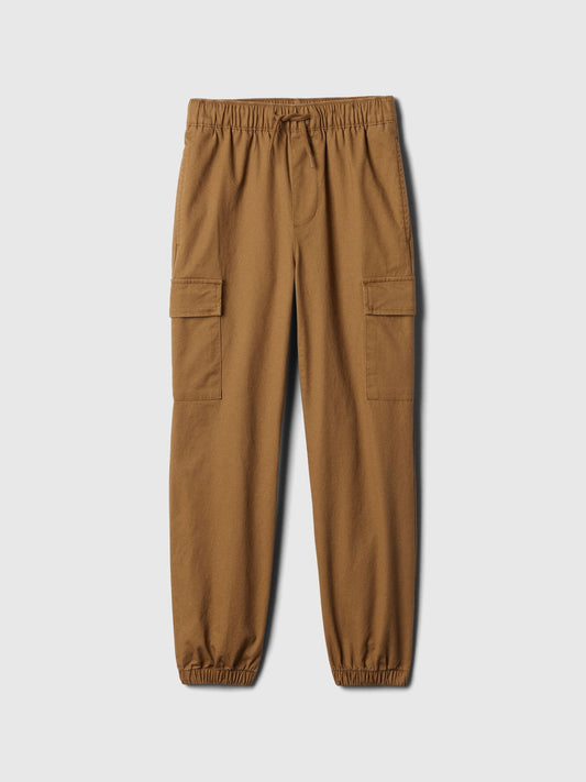 Kahverengi Jogger Kargo Pantolon