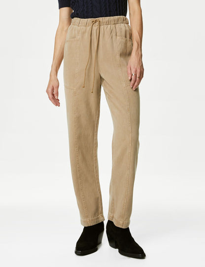 Straight Leg Jogger Pantolon