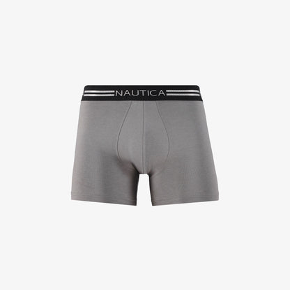 Nautica Erkek Gri Standart Fit 3'lü Boxer